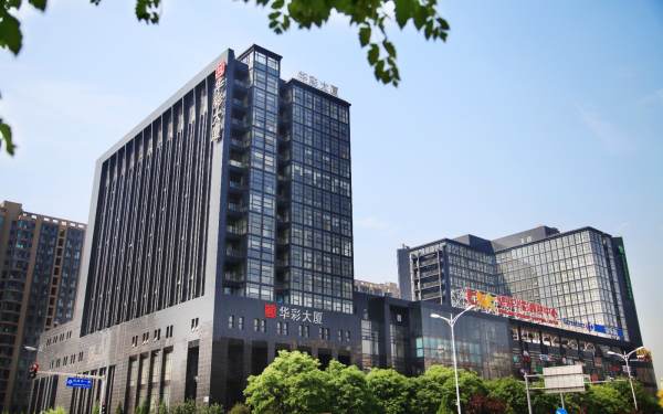 望京华彩大厦外观