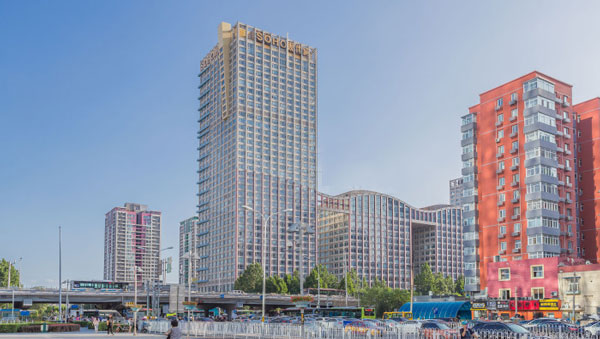北京SOHO现代城外观