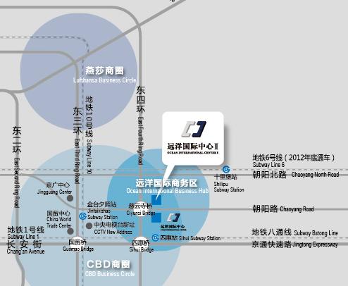 远洋国际中心2期位置图