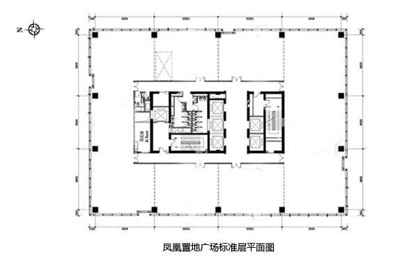 凤凰置地广场平面图