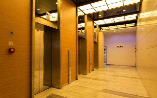 福码大厦电梯厅