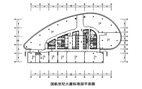 国航世纪大厦平面图