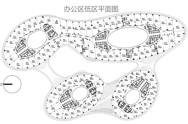 银河soho平面图