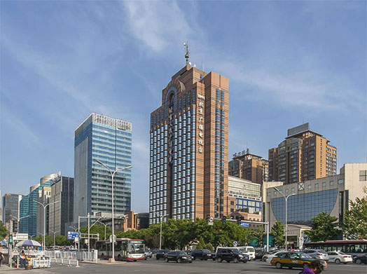 北京广播大厦外观图