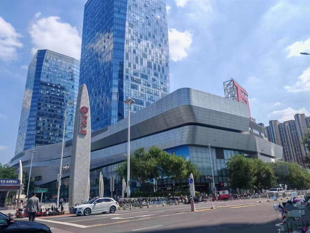 通州万达广场外观图