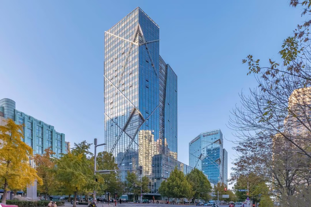 东方梅地亚中心c座外观图