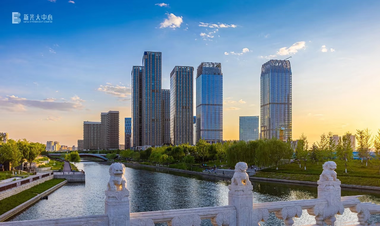 通州新光大中心外观图