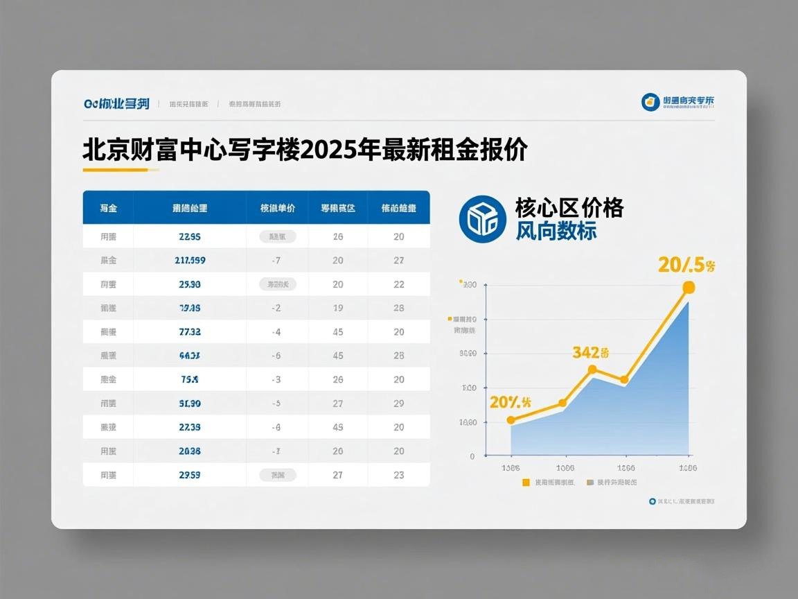 北京财富中心写字楼租金2025年最新报价：核心区价格风向标