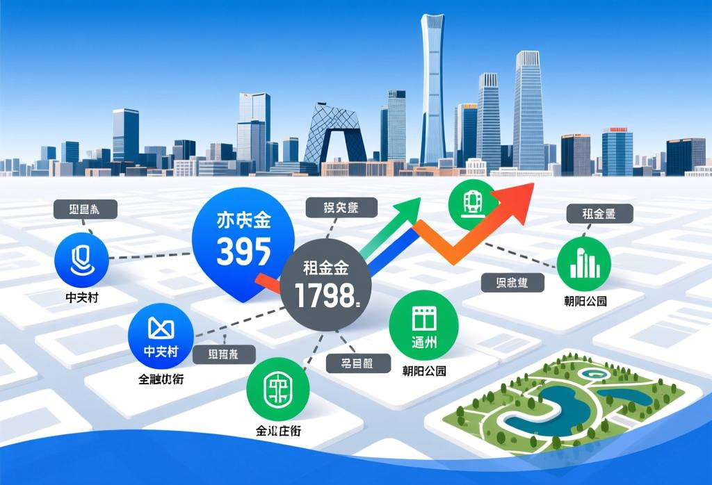 2025 北京写字楼选址指南：核心商圈与新兴区域租金全景对比