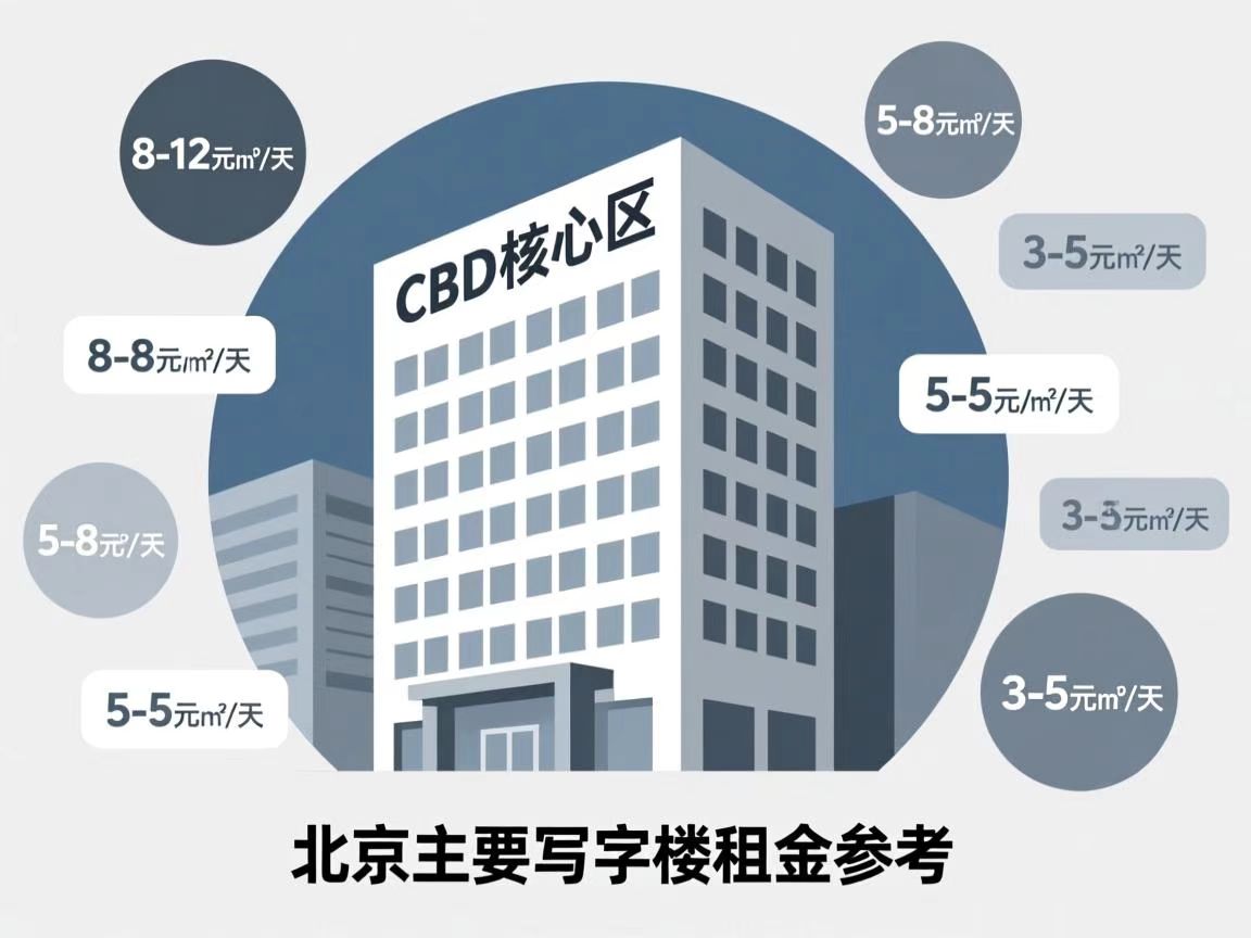 北京写字楼租金一般多少钱？一文读懂市场价格与趋势