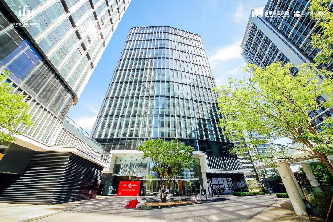 ifp合景国际金融广场:270度观河+1672㎡高使用率整层出租,配套拉满!