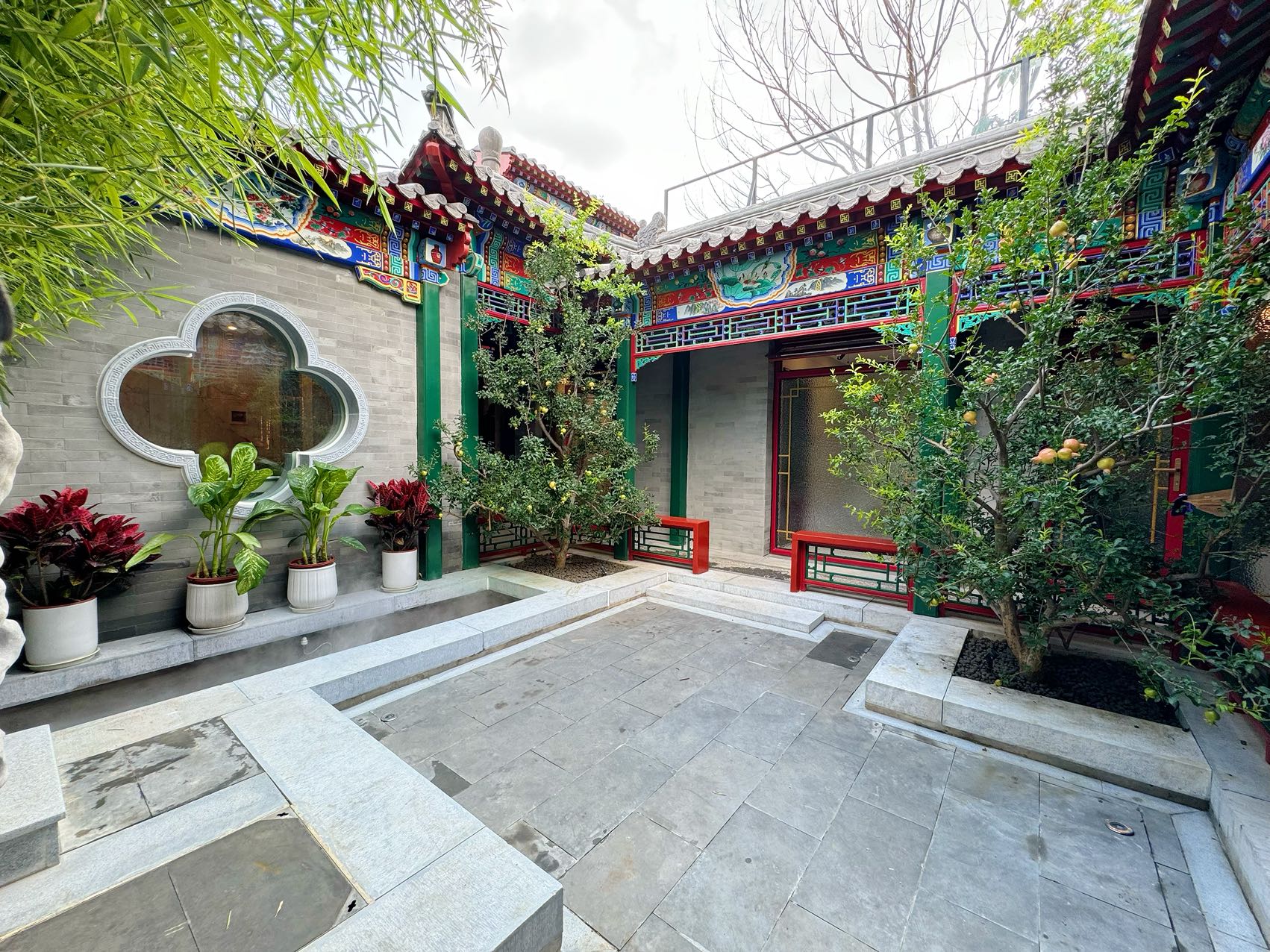 金融街临街四合院:新翻建268㎡独院,带燃气+露台+红木精装,驻京办/接待首选