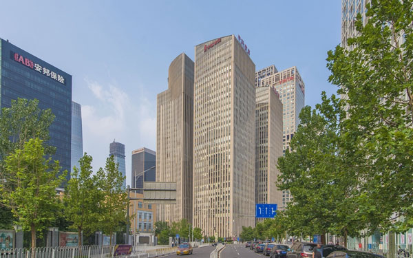 中环世贸中心正门图